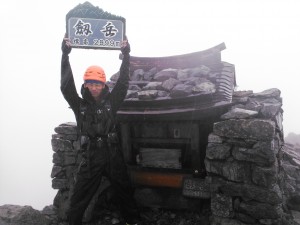 剣岳山頂