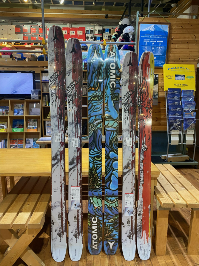 札幌 164㎝ アトミック ATOMIC オートマチック102 パウダー ショップ  