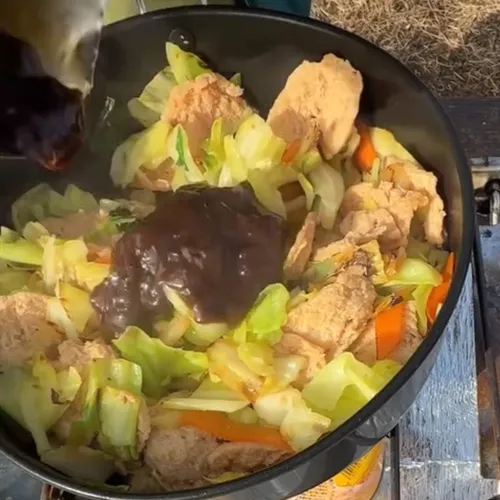 回鍋肉丼3
