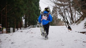 新潟トレラン普及委員会のIさんにデモランしてもらいました(^O^)／