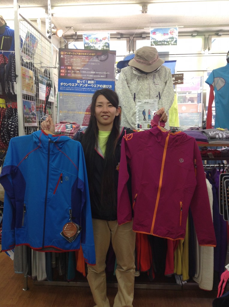 春夏のアウトドアにおススメのソフトシェル入荷中！！（TERNUA