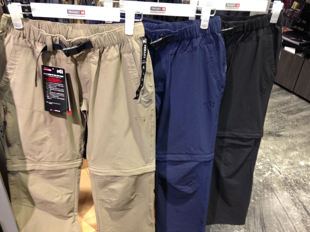 大丸東京店 ☆MILLET 6月おすすめパンツ その1☆ | | 石井スポ