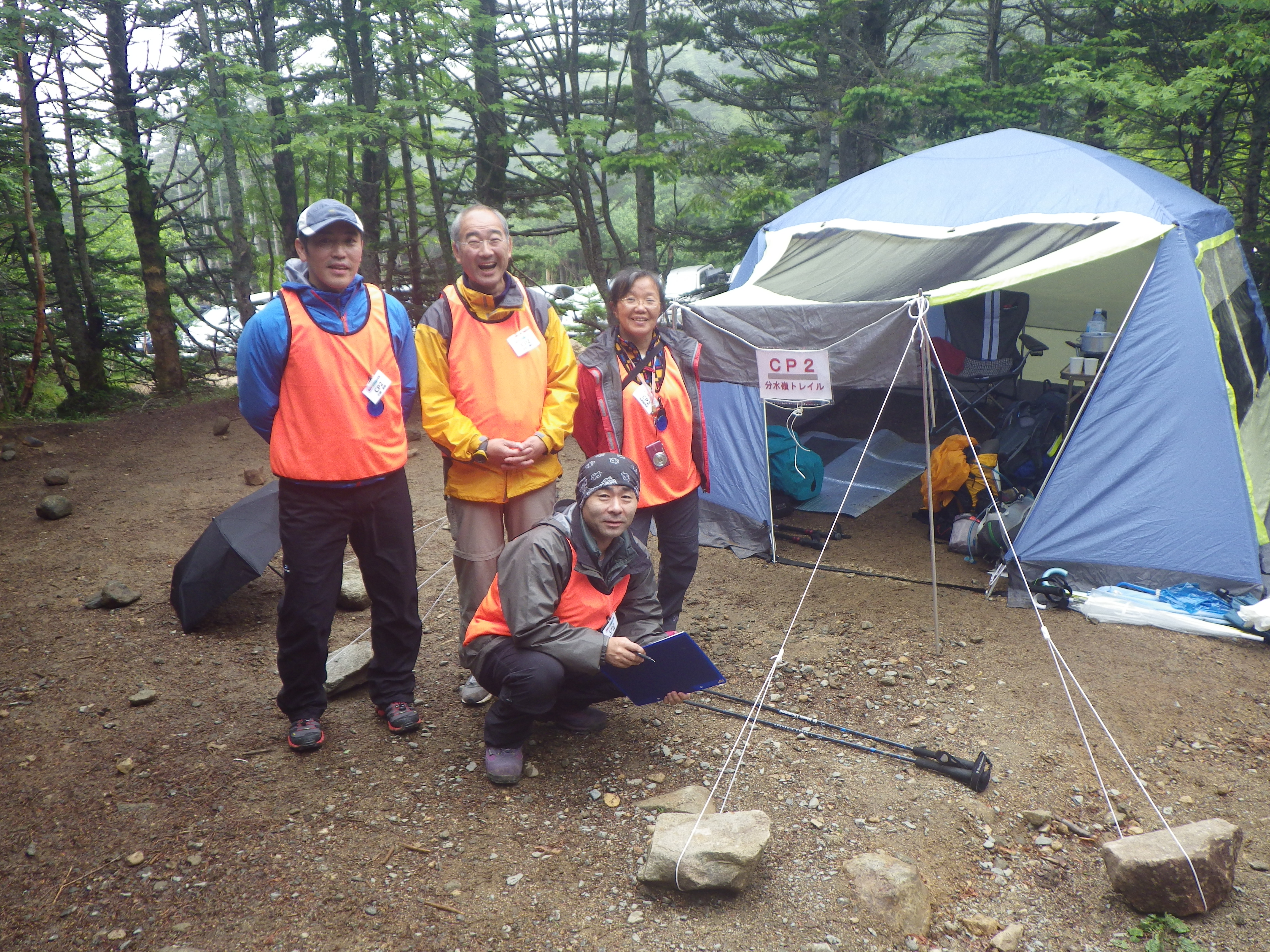 第2関門「大弛峠」2365m 車道として最高地点
