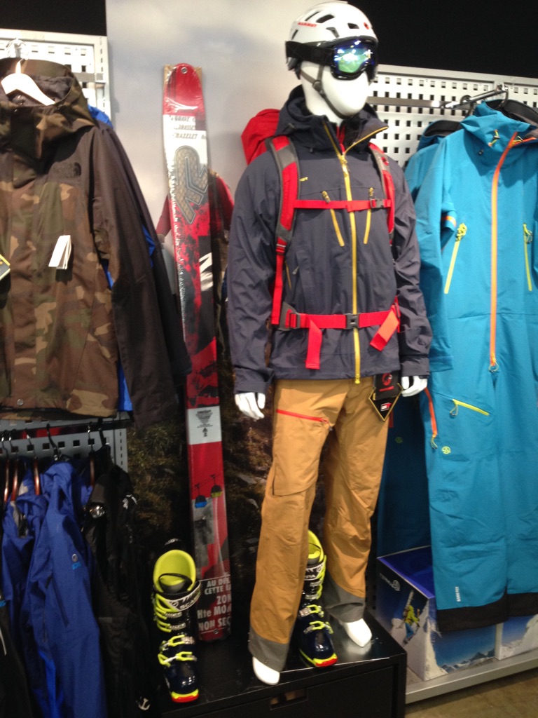 Mammut スキー スノーウェアセット オレンジ/ネイビー - メルカリ