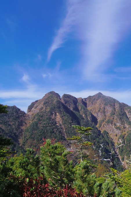 鋸岳遠景
