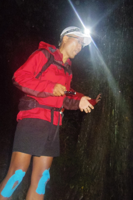 特別ゲストのプロアドベンチャーレーサー田中正人氏