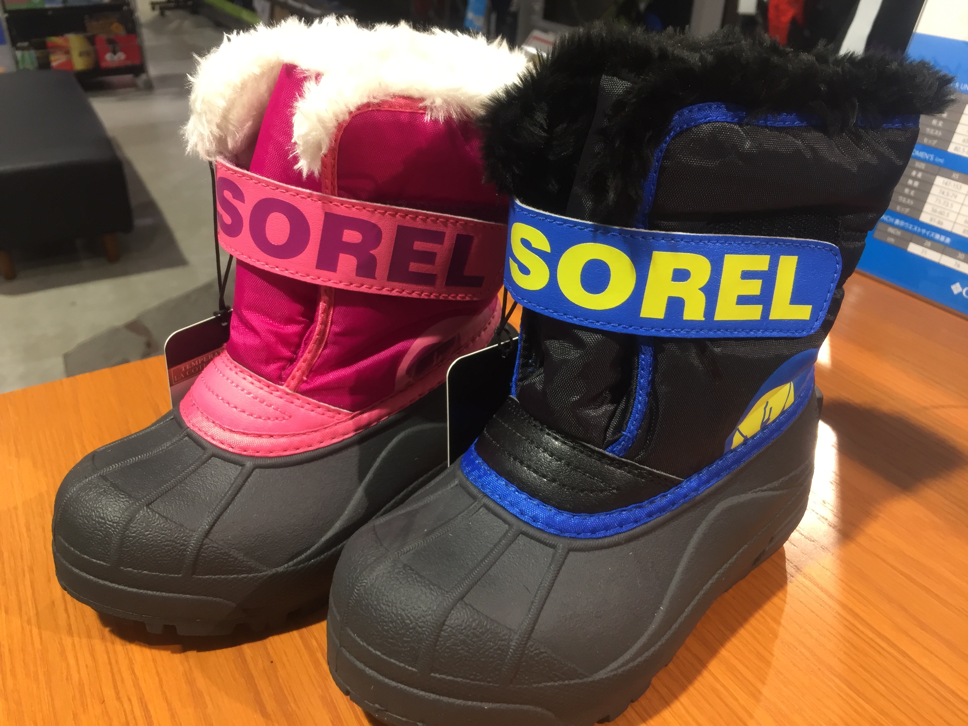 広島店】キッズのスノーブーツ 入荷しました！【SOREL