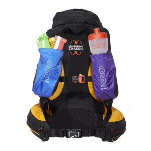 【GO POD】 ・ショルダーハーネスなどに取り付けられるポケット 500mlサイズのボトルや補給食が入ります。 （バックパックは別売りです。） 