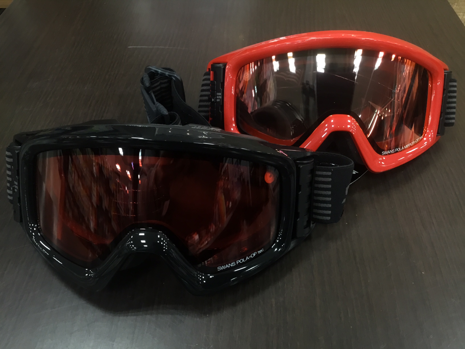 SWANS POLA+OP tec ターボファン付ゴーグル 雪山 登山にも