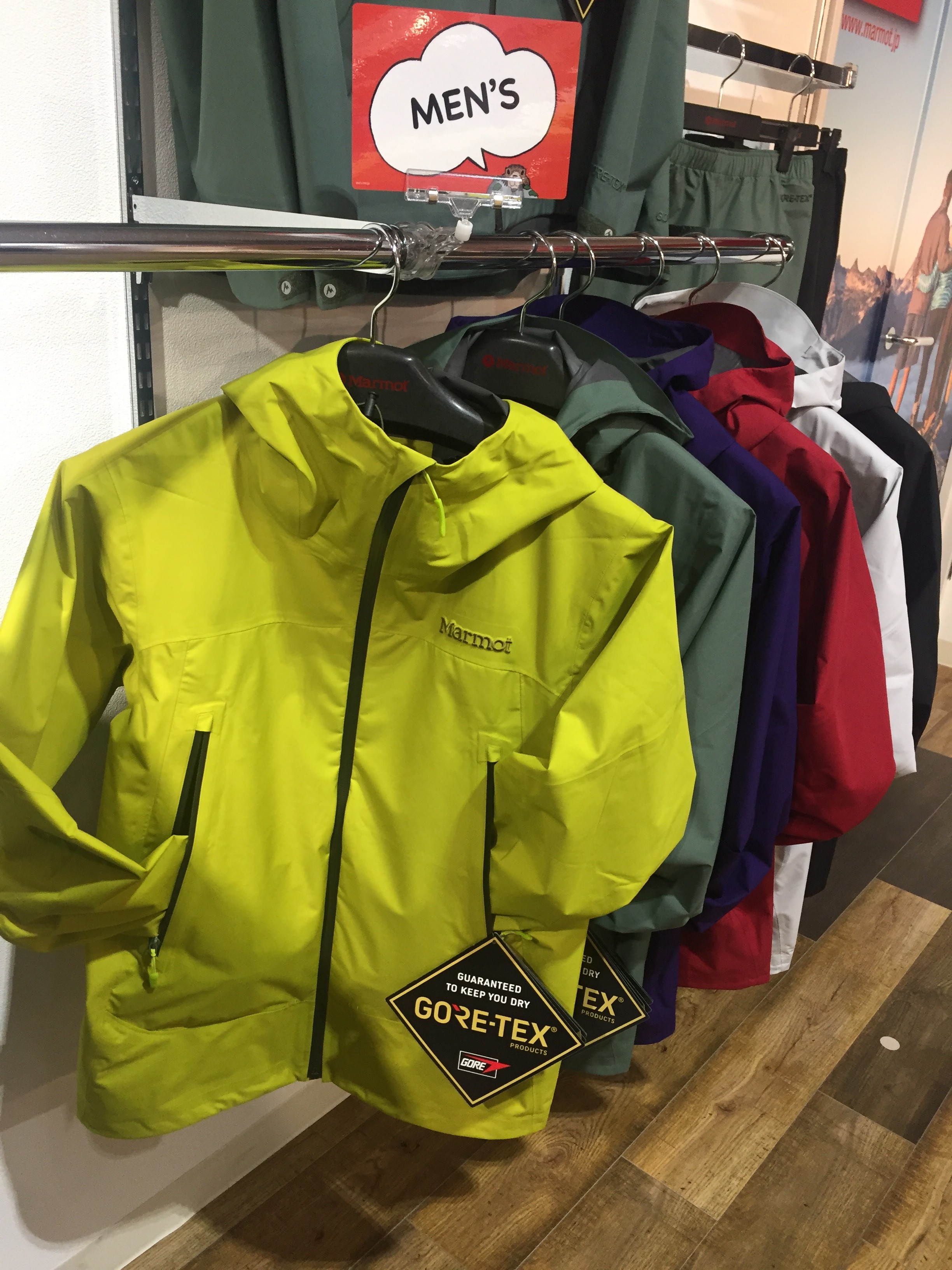 仙台店】Marmotのレインスーツがますます進化しました