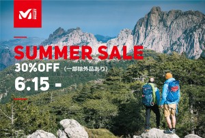 【MILLET吉祥寺】SUMMER SA…