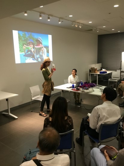 【大丸東京店】登山学校報告　キラとサチ
