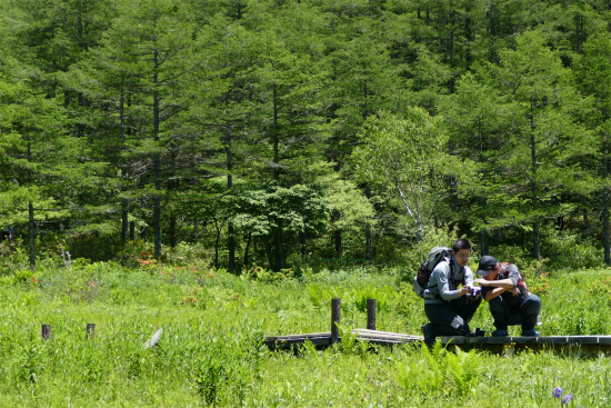 【大丸東京店】登山学校報告 入笠山（長野…