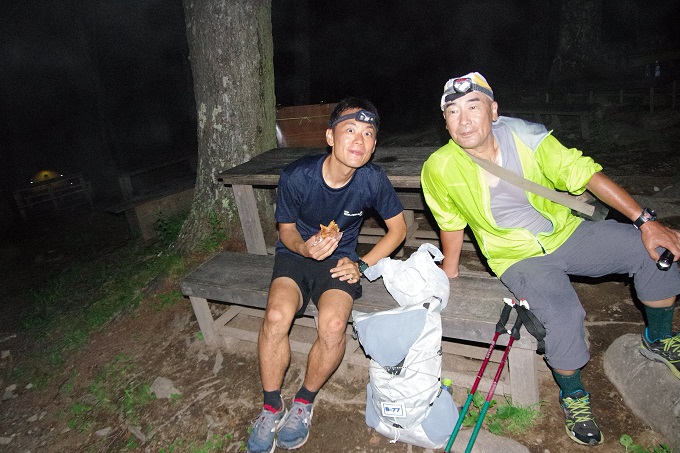 21:10 CP4富士見平Bコーストップ選手到着!