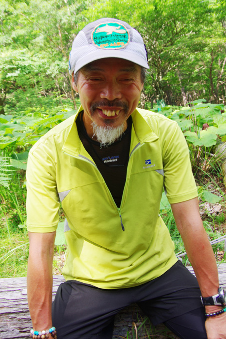 7月15日21:52 ランナー界のレジェンドBコーススイーパーの国井健三氏(右)