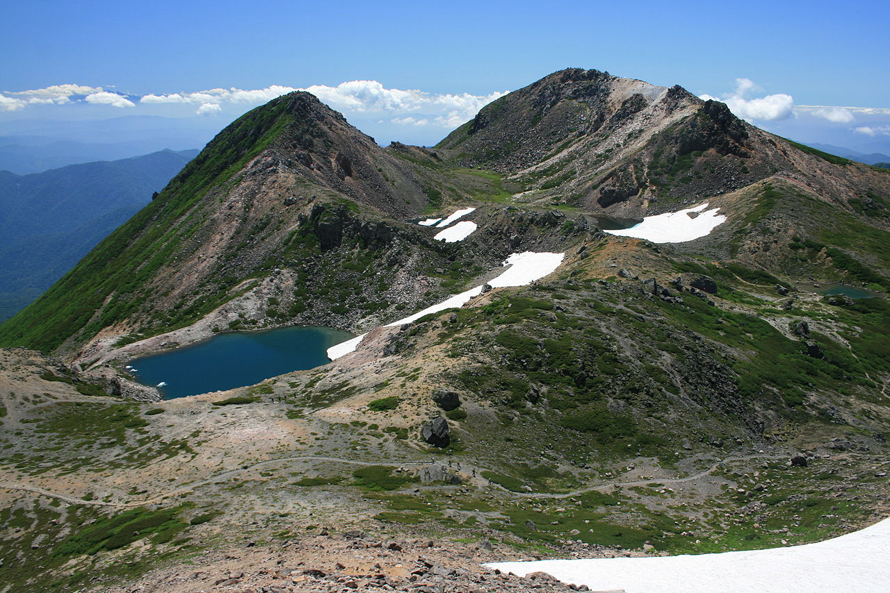 百名山 白山・別山・銚子ヶ峰