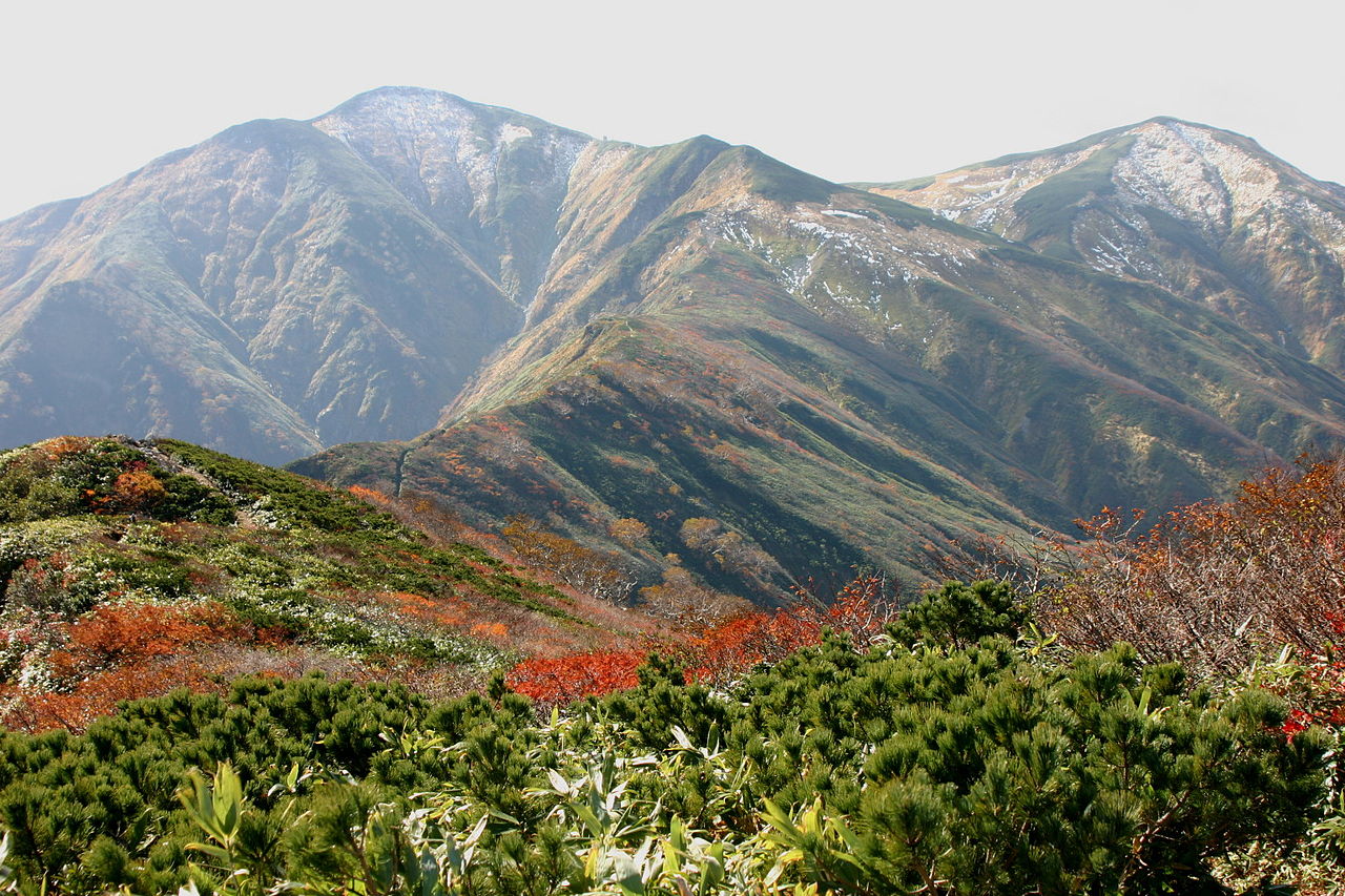 百名山 大朝日岳・朝日連峰・祝瓶山