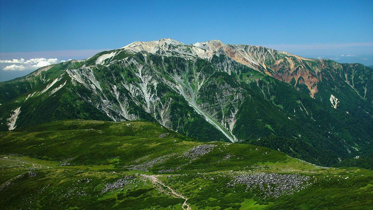 百名山 水晶岳・薬師岳・黒部五郎岳