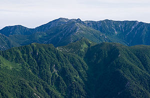 百名山 木曽駒ヶ岳・空木岳・越百山