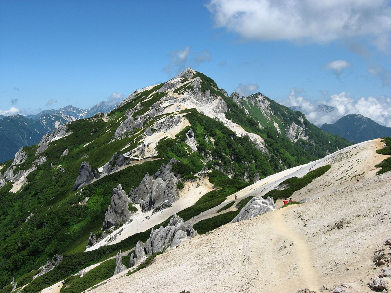 百名山 燕岳・餓鬼岳・唐沢岳