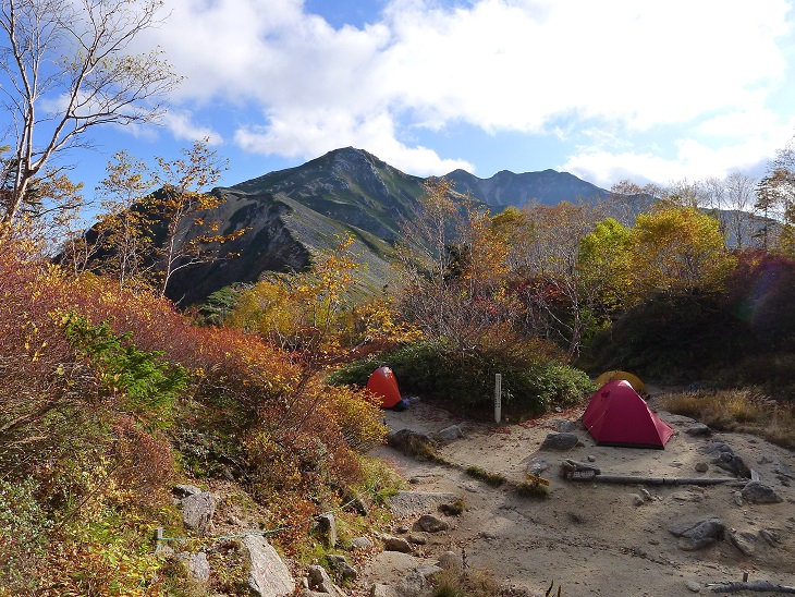 烏帽子小屋10月