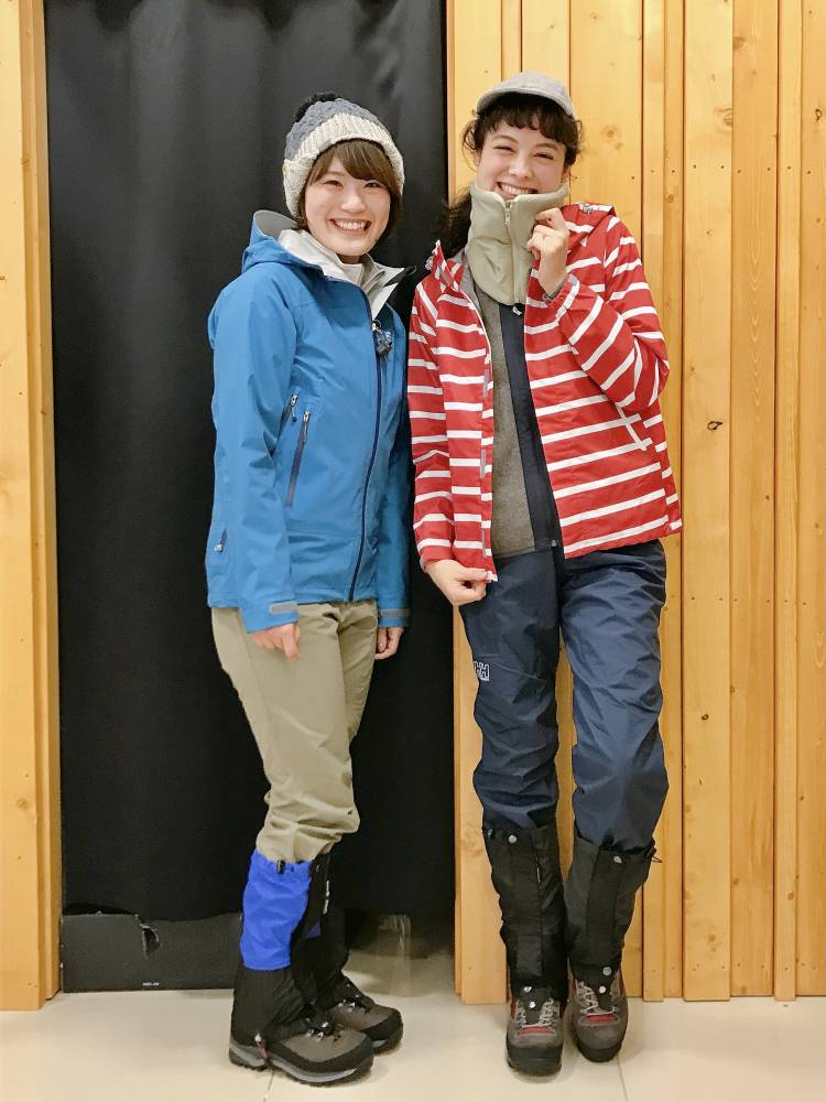 戦場ヶ原スノーシューコーディネート☃