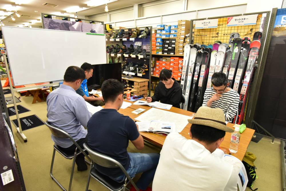 【松本店】登山学校、読図机上講座(初級)