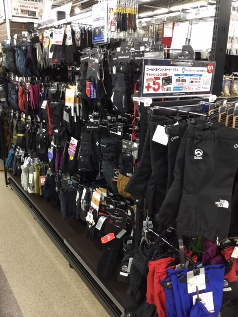 【高崎前橋店】冬山も準備ＯＫ！！