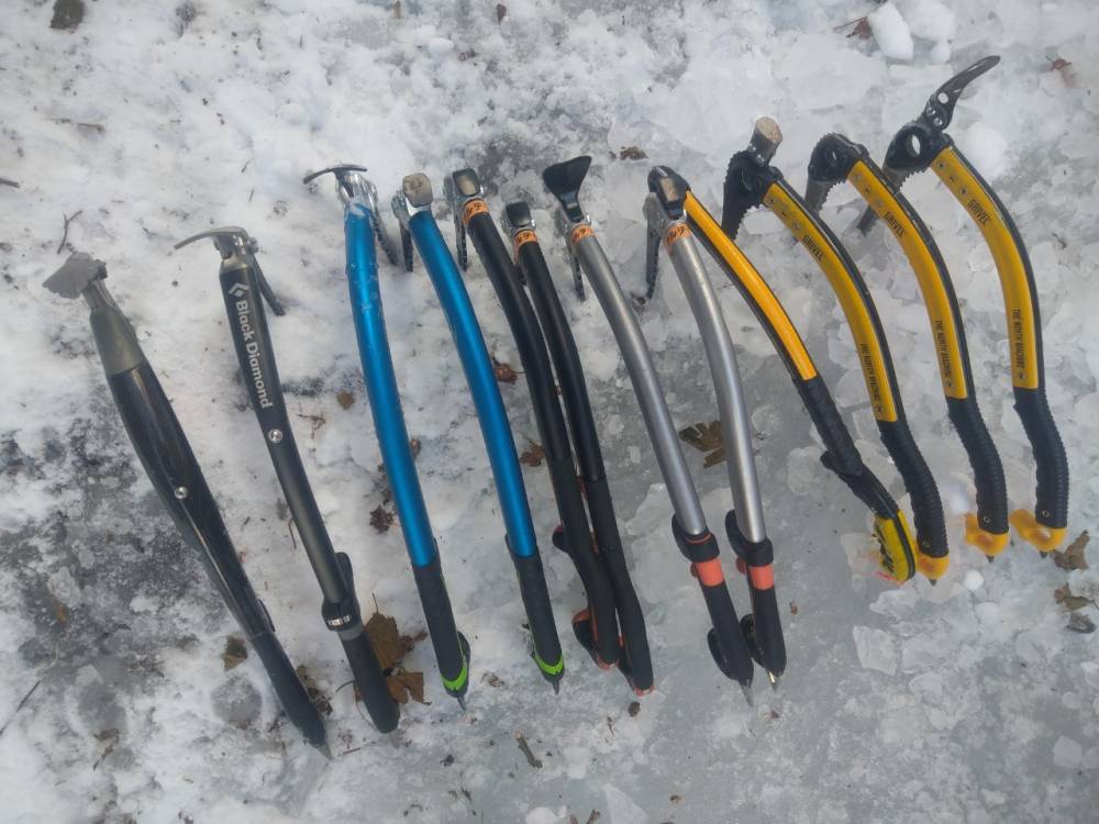 【登山本店】６種類のアイスアックスを試し…