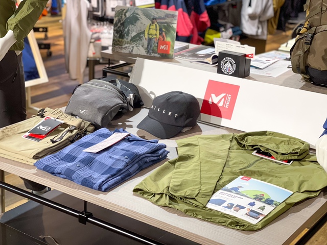 MILLETの21SS商品が続々と入荷中…