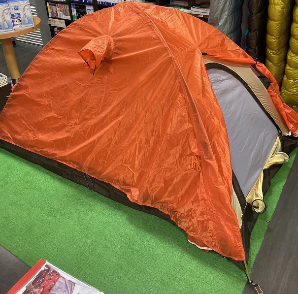 石井スポーツ・ドリームテント・山岳テント イエロー ドーム型