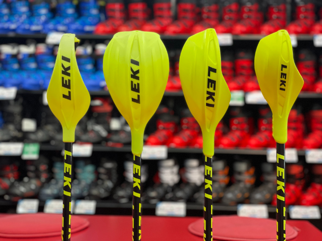 LEKI パンチガード　 LEKI WORLDCUP LITE 110 レキ パンチガード付 ポールアルミ LEKI