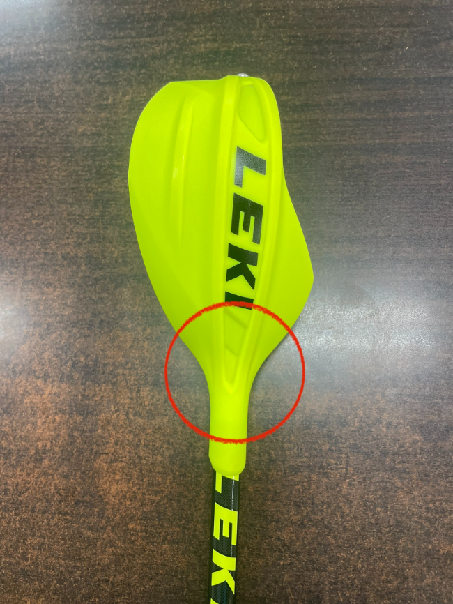 LEKI パンチガード　 LEKI WORLDCUP LITE 110 レキ パンチガード付 ポールアルミ LEKI
