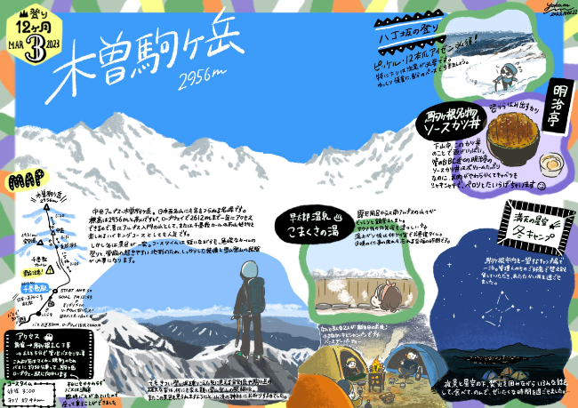 山登り12ヶ月「2023年3月」