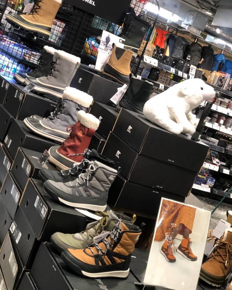 人気シューズ『SOREL』が充実【大丸東…