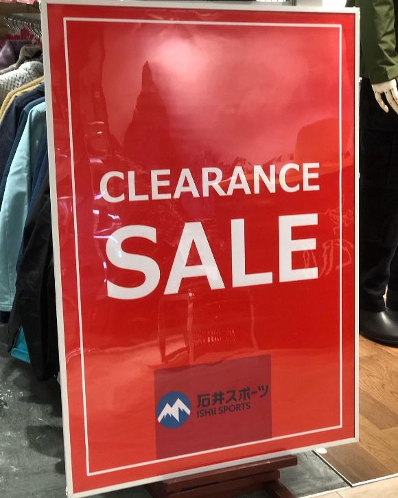 クリアランスセール開催中！【大丸東京店】