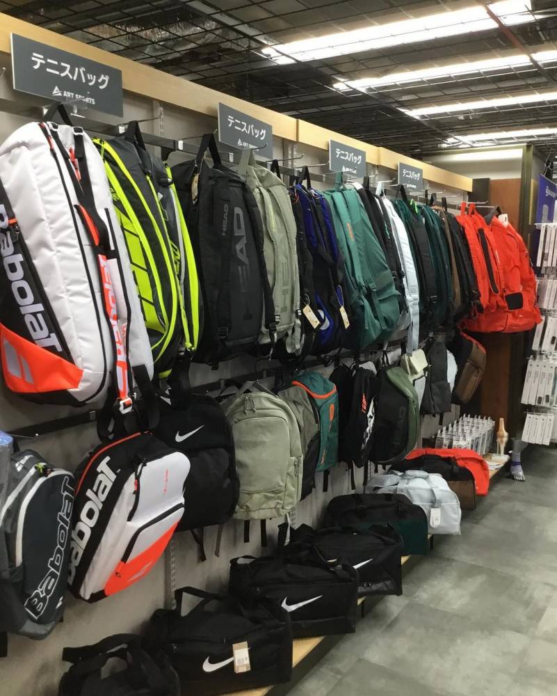 テニスバックのいろいろ【横浜店】