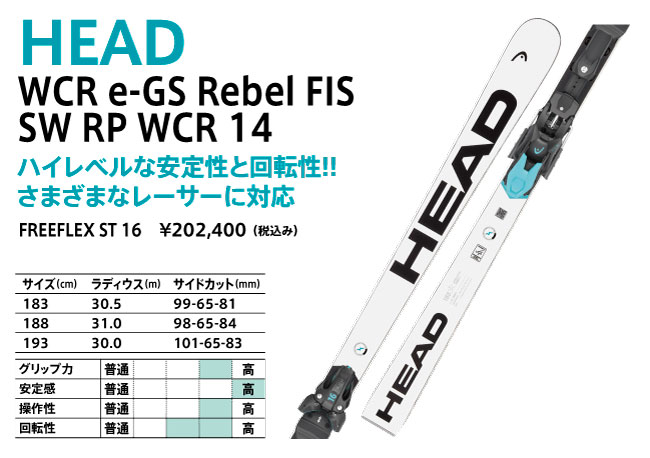 HEAD WCR　e-GS Rebels…