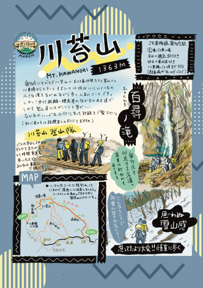 山登り12ヶ月「2024年3月」【ヨドバ…