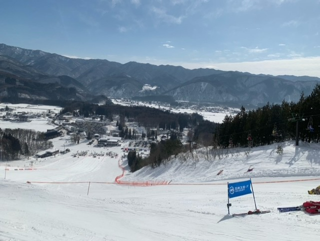 岩岳全国学生スキー技術選手権大会のサポー…