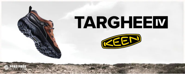 KEEN新作ハイキングシューズ「TARG…