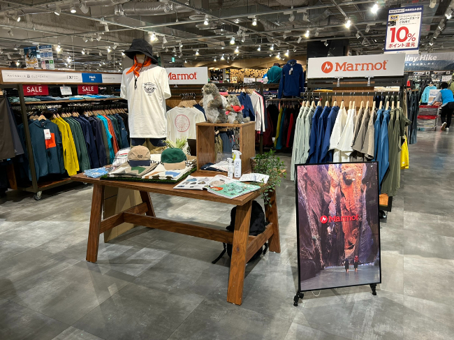 マーモット POPUP STORE 本日…